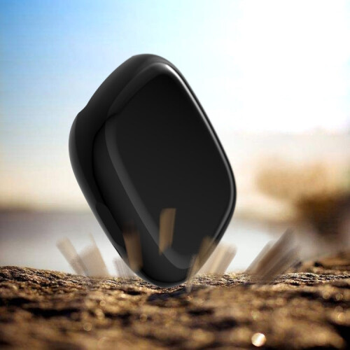 For Fitbit Versa 3 / Versa Sense Plating Full Package TPU Protective Case(Black) 2