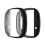 For Fitbit Versa 3 / Versa Sense Plating Full Package TPU Protective Case(Black) 1