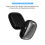 For Fitbit Versa 3 / Versa Sense Plating Full Package TPU Protective Case(Black) 6
