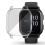 For Garmin Venu Sq Full Coverage TPU Electroplating Protective Case(Transparent) 3