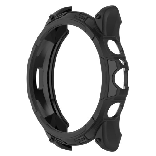 For Fossil Gen6 44mm Shockproof TPU Protective Watch Case(Black) 2