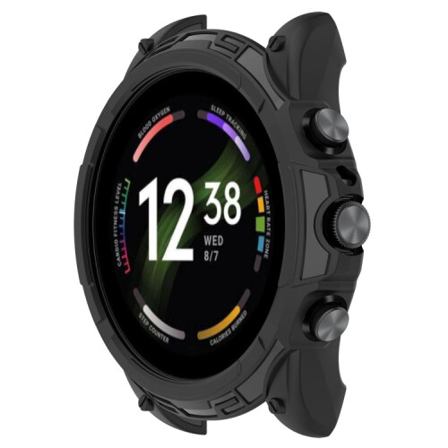 For Fossil Gen6 44mm Shockproof TPU Protective Watch Case(Black) 1