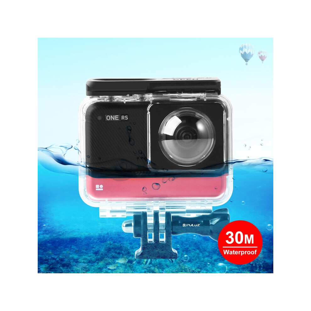 For Insta360 One RS 360 Edition PULUZ 30m Underwater Depth Diving Case Waterproof Housing