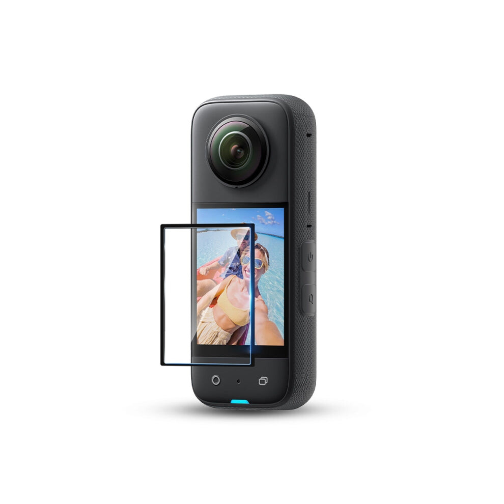 For Insta360 X3 2Pcs Transparent Hd Curved Protective Film 8435309003148