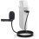 For Insta360 ONE X2 Lavalier Clip Type-C Recording Microphone (Black) 1