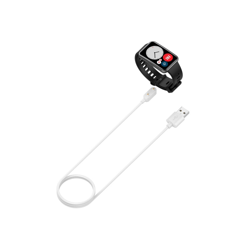 For Huawei Watch Fit 2 Smart Watch Magnetic Charging Cable, Length: 1M(White) White 664689971183
