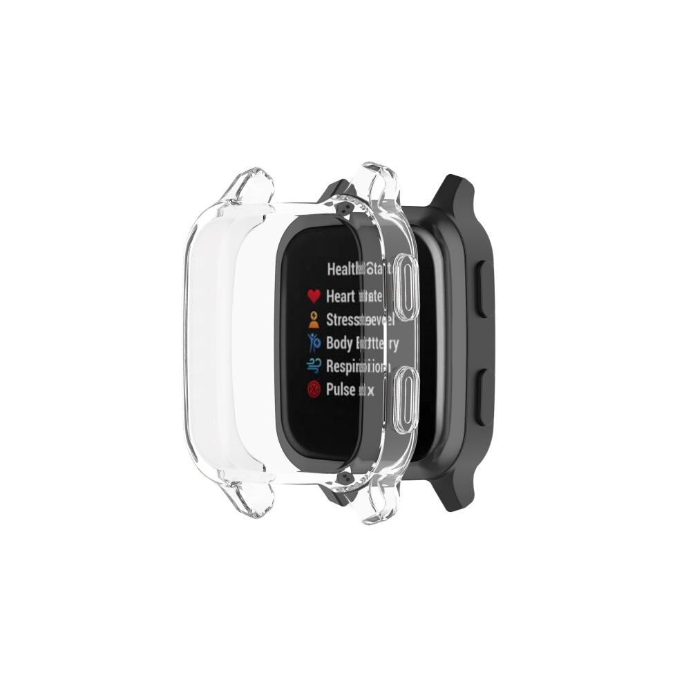 For Garmin Venu Sq 2 Full Coverage Tpu Electroplating Watch Case(Transparent) 7350087962108