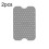 For NINJA DZ201 DZ401 Air Fryers 2pcs Silicone Pad Rectangular Liner(Grey) 2
