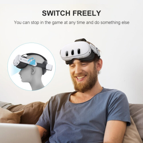 For Meta Quest 3 BOBOVR M3 Mini Head Strap Lightweight Headband 2