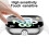 For Redmi Watch 4 PC + Tempered Glass Integrated Watch Protective Case(Black) 5