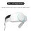 For Oculus Quest 2 VR SHINECON OS01 Adjustable All -In -One Head Strap VR Accessories(White) 4