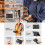 Ulefone For Ulefone Armor Pad 2 Ulefone 4 in 1 Multi-purpose Tablet Carry Case(Black) 6