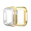 Full Coverage Plating TPU Case for Apple Watch Series 5 & 4 44mm(Gold) 3