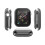 Full Coverage Plating TPU Case for Apple Watch Series 5 & 4 40mm(Black) 5