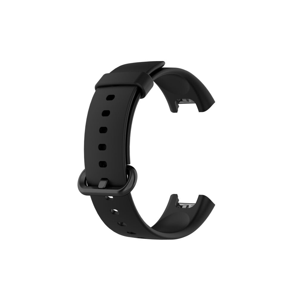 For Xiaomi Mi Watch Lite / Redmi Watch Silicone Watch Band, Size: One Size(Black) Black 8053672624069
