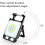 Key Chain Light Magnetic Suction Work Light Rechargeable Flashlight For Outdoor Camping(White) 4