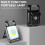 Key Chain Light Magnetic Suction Work Light Rechargeable Flashlight For Outdoor Camping(White) 5