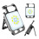 Key Chain Light Magnetic Suction Work Light Rechargeable Flashlight For Outdoor Camping(White) 3