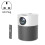 M1 Home Commercial LED Smart HD Projector, Specification: UK Plug(Phone with Screen Version) 1
