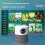 M1 Home Commercial LED Smart HD Projector, Specification: UK Plug(Phone with Screen Version) 7