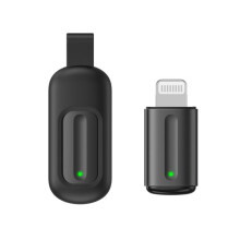 Ocrustar Capsule Mobile Phone Infrared Universal Remote Control, Color: 8 Pin (Black)