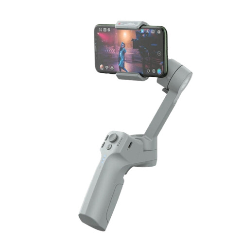 MOZA Mini MX 3 Axis Foldable Handheld Gimbal Stabilizer for Action Camera and Smart Phone(Grey) 1