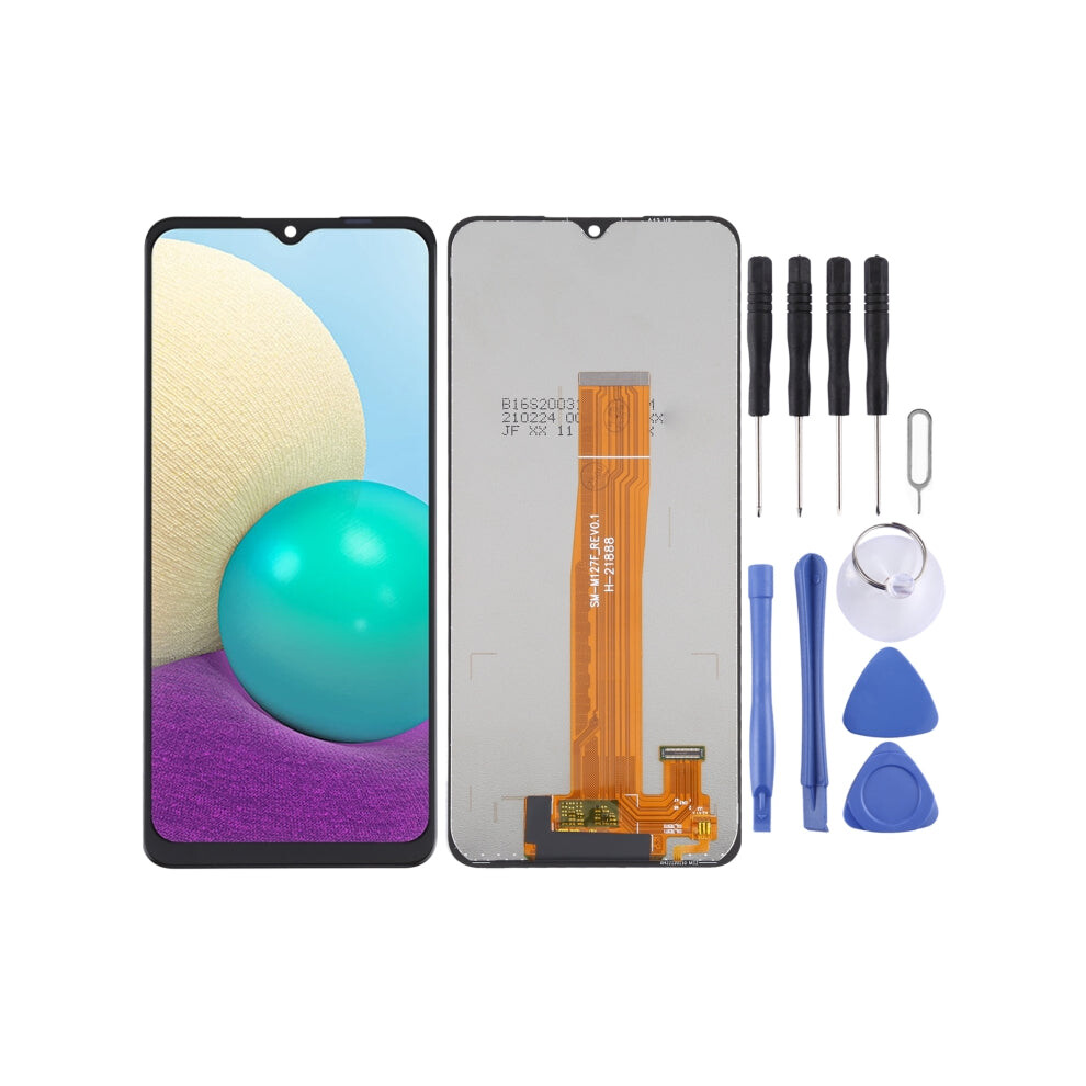 Original Lcd Screen For Samsung Galaxy A02 Sm-A022 With Digitizer Full Assembly 7613255964787