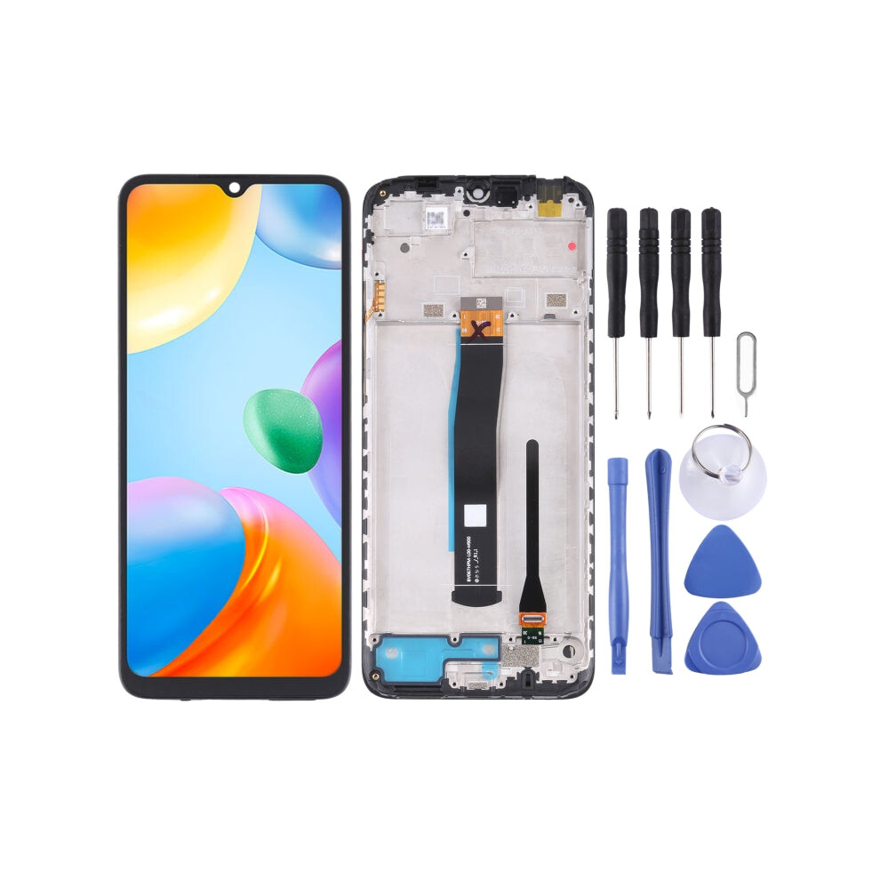 Original Lcd Screen And Digitizer Full Assembly With Frame For Xiaomi Redmi 10C/Redmi 10 India/Poco C40 8033288554103