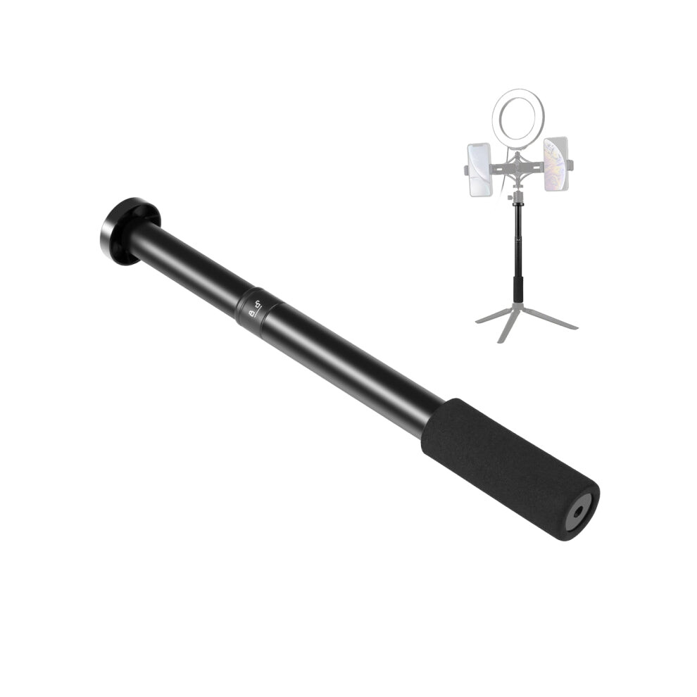 Puluz Handheld Adjustable Aluminum Alloy Tripod Mount Monopod Extension Central Shaft Rod 4051245045109