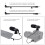 PULUZ  4 in 1 Vlogging Live Mini Octopus Bracket Kit + Studio Light + Microphone + Phone Clamp Kits(Black) 7