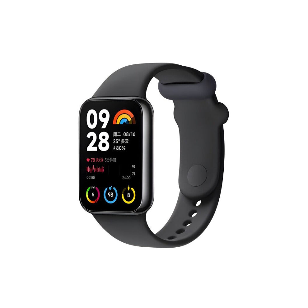 Xiaomi Original Mi Band 8 Pro 1.74 Inch Amoled Full Color Screen 5Atm Waterproof Smart Watch, Support Gps / Nfc / Heart Rate(Black)