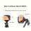 Portable Tabletop Camera Phone Tripod With Ball Head Removable Mini Selfie Tripod(Black) 8