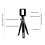 Portable Tabletop Camera Phone Tripod With Ball Head Removable Mini Selfie Tripod(Black) 6