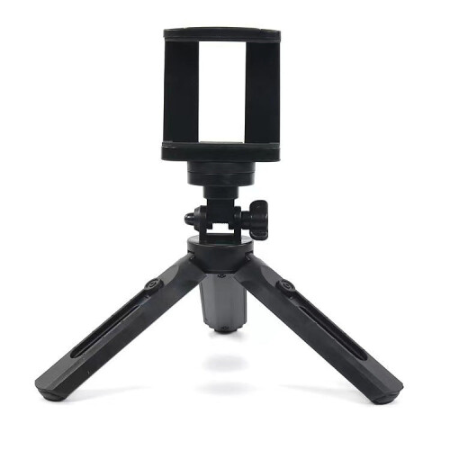 Portable Tabletop Camera Phone Tripod With Ball Head Removable Mini Selfie Tripod(Black) 2