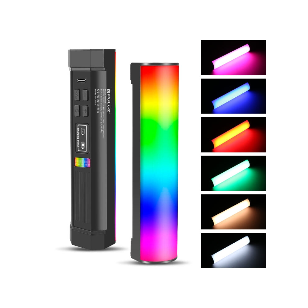 Puluz 17Cm Photo Handheld Full Color Rgb Stick Magnetic Led Fill Light 8053626633352
