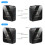 PULUZ 1 TX + 1 RX Wireless Lavalier Microphone (Black) 5