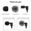 PULUZ 8PIN Jack Mobile Phone Omnidirectional Condenser Adjustable Microphone(Black) 8