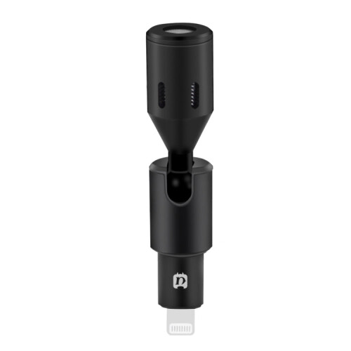 PULUZ 8PIN Jack Mobile Phone Omnidirectional Condenser Adjustable Microphone(Black) 2