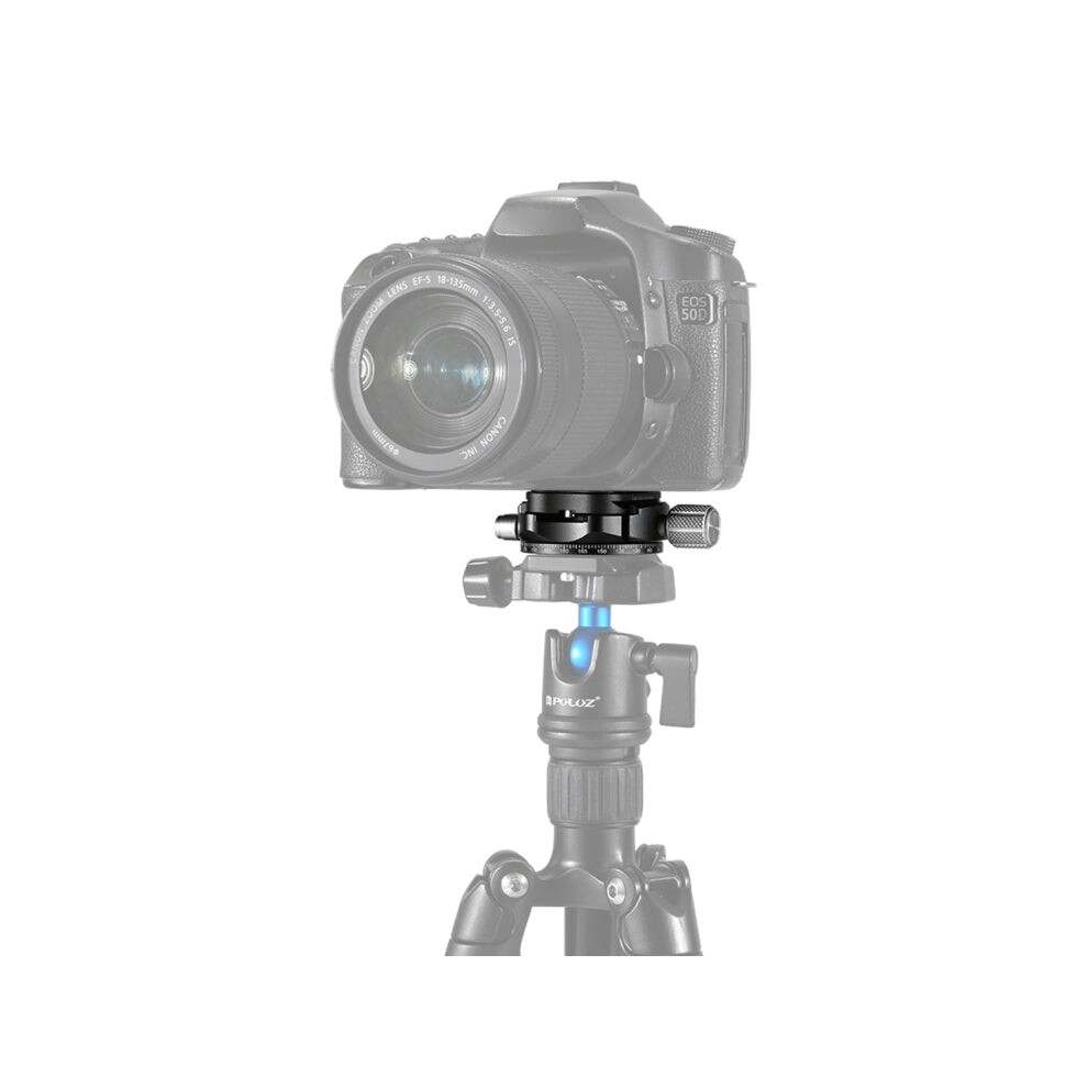 Puluz Aluminum Alloy Quick Release Plate For Panoramic Head(Grey) Grey 5710698034113
