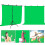 PULUZ 2x2m T-Shape Photo Studio Background Support Stand Backdrop Crossbar Bracket Kit with Clips(Green) 9