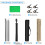 PULUZ 2x2m T-Shape Photo Studio Background Support Stand Backdrop Crossbar Bracket Kit with Clips(Green) 10