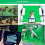 PULUZ 2x2m T-Shape Photo Studio Background Support Stand Backdrop Crossbar Bracket Kit with Clips(Green) 8