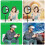 PULUZ 2.9x2m Photo Studio Background Support Stand Backdrop Crossbar Bracket Kit with Red / Blue / Green Polyester Backdrops 6
