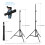 PULUZ 2.9x2m Photo Studio Background Support Stand Backdrop Crossbar Bracket Kit with Red / Blue / Green Polyester Backdrops 4