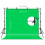 PULUZ 2.9x2m Photo Studio Background Support Stand Backdrop Crossbar Bracket Kit with Red / Blue / Green Polyester Backdrops 3