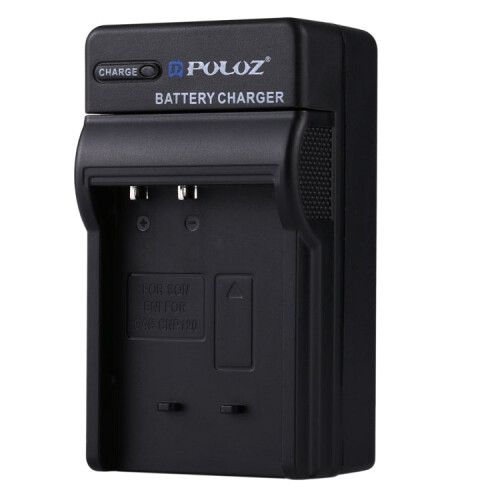 PULUZ EU Plug Battery Charger with Cable for Casio CNP120 Battery 2