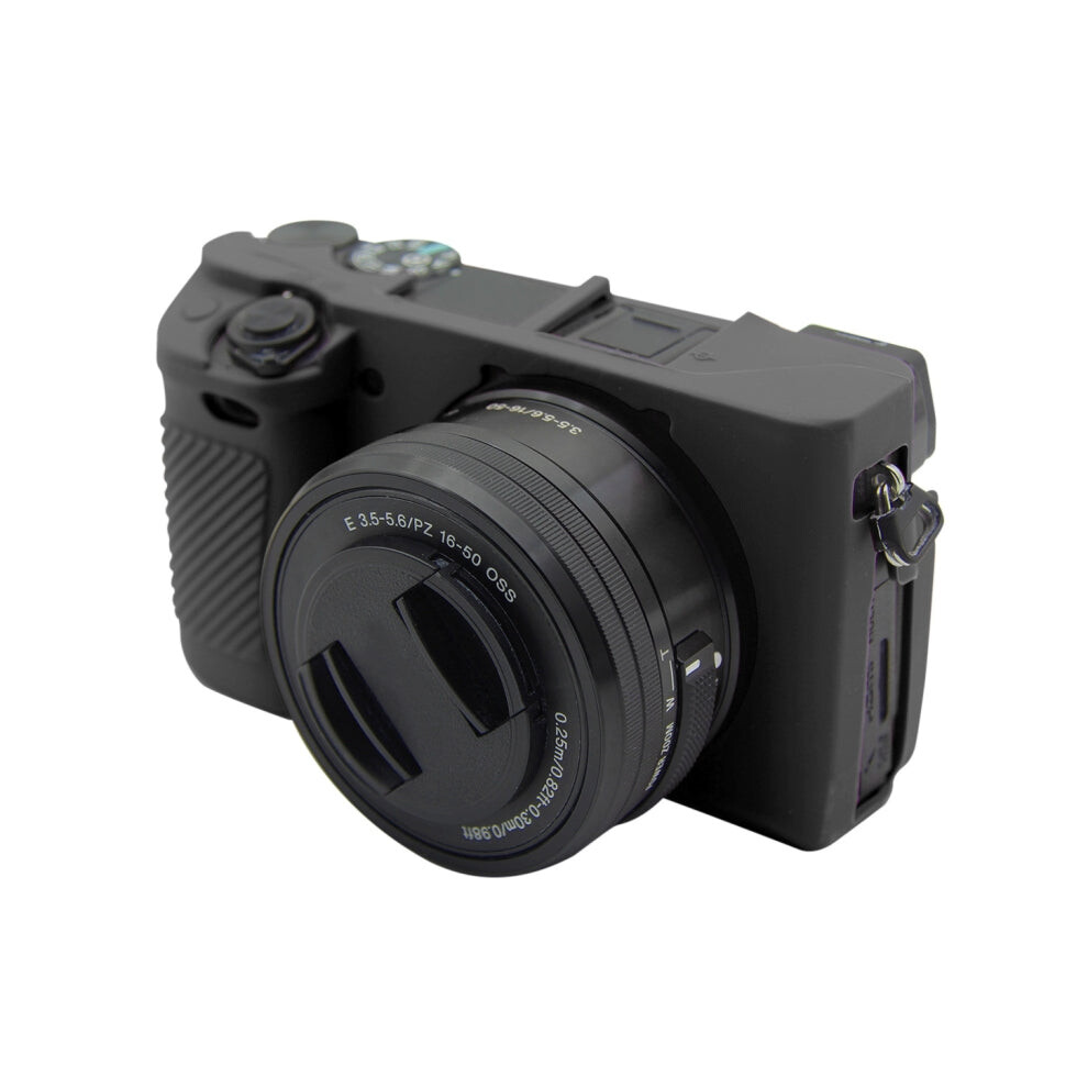 Puluz Soft Silicone Protective Case For Sony Ilce-6300 / A6400(Black) Black 8052047249180