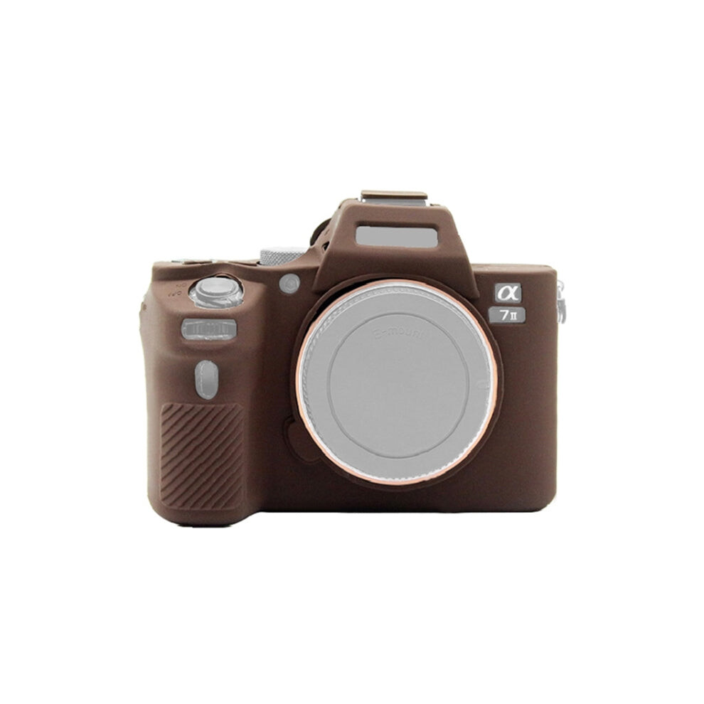Puluz Soft Silicone Protective Case For Sony Ilce-7Mii / 7Smii / 7Rmii(Coffee) 8435397113507