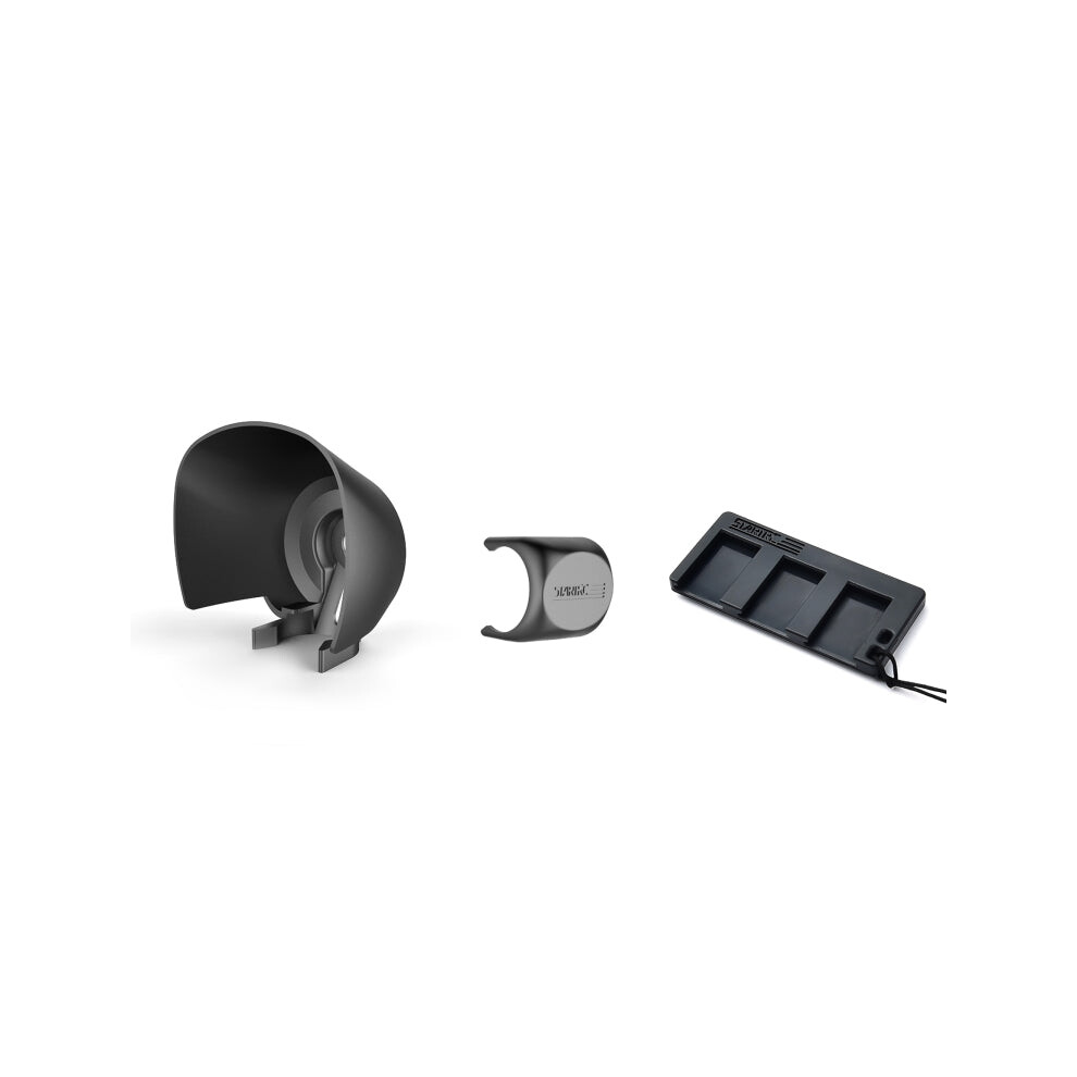 STARTRC 1108888 3 PCS / Set Multi-function Sunshade Lens Protective Cover Storage Board Set for DJI OSMO Pocket 2(Black)