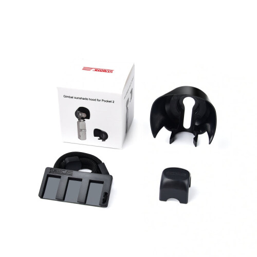 STARTRC 1108888 3 PCS / Set Multi-function Sunshade Lens Protective Cover Storage Board Set for DJI OSMO Pocket 2(Black) 2